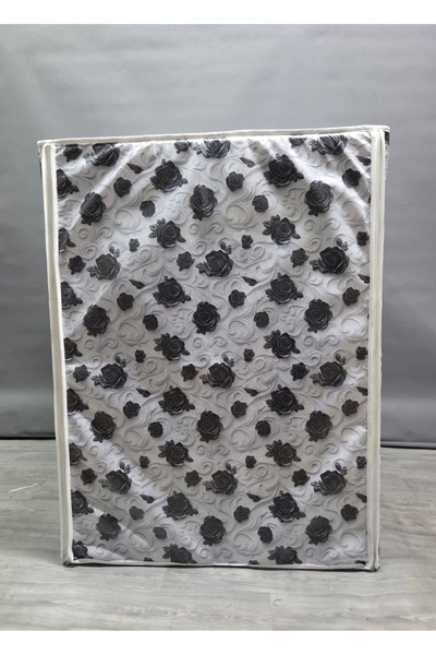 Başak Ev Tekstili Fabric Textured Pvc Washing & Dryer Cover – Waterproof, Durable, and Modern Design