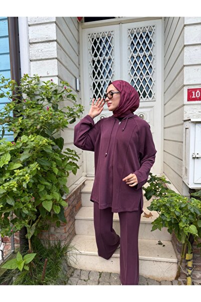 El Amira Modal Comfort Hoodie İkili Takım