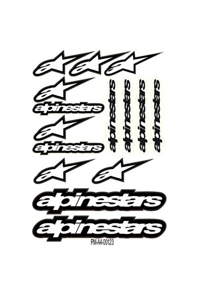 Honda Alpinestars Karışık Sticker