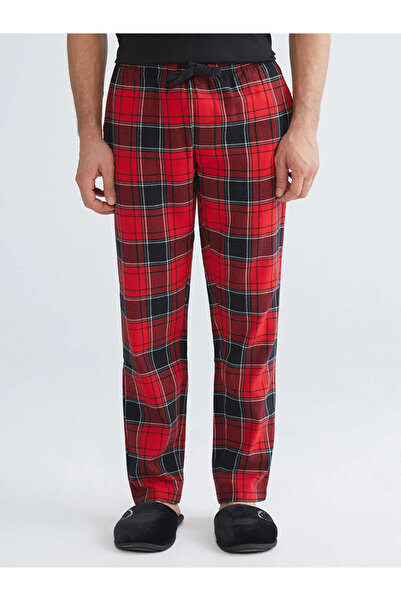 LC Waikiki Standard Pattern Plaid Men's Pajama Bottom