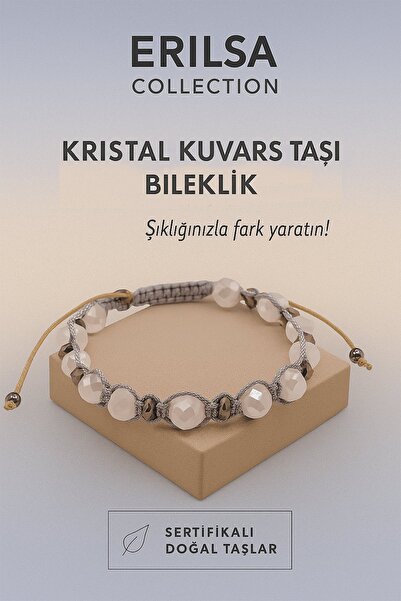 Erilsa سوار من حجر الكوارتز الكريستالي المعتمد بتقنية التيراهيرتز - تألقي بأن...
