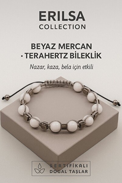 Erilsa Certified Terahertz - White Coral – Evil Eye, Accident, Disaster Prote...