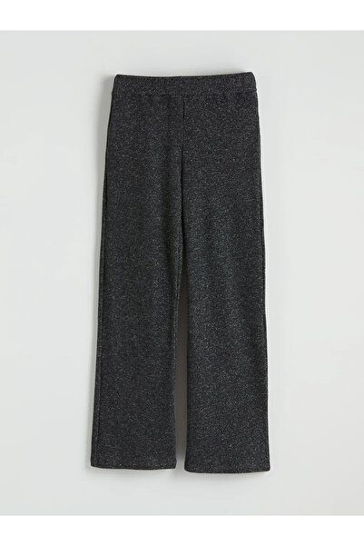 LC Waikiki Anthracite Elastic Waist Women's Trousers