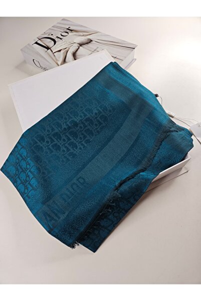 Shiva Scarfs Dokulu CD Desen Kaşmir İpek Şal 4 Mevim Silk Scarfs Shawl Hijab