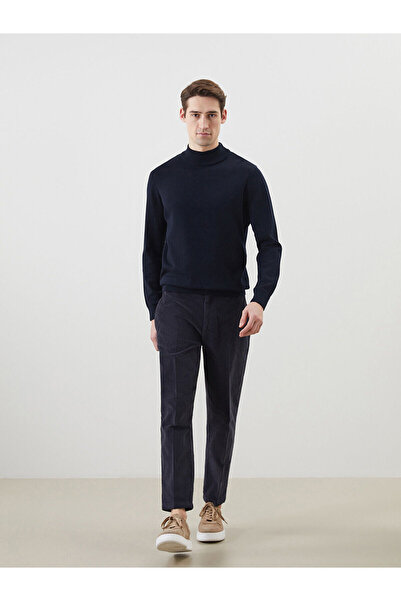 LC Waikiki Lcwaikiki Classic Anthracite Standard Fit Velvet Men's Chino Pants