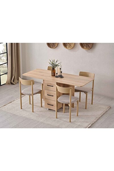 dekorazi Legna Katlanır Açılır Masa Takımı