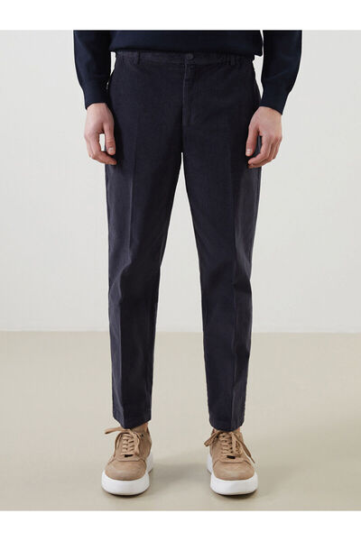 LC Waikiki Lcwaikiki Classic Anthracite Standard Fit Velvet Men's Chino Pants