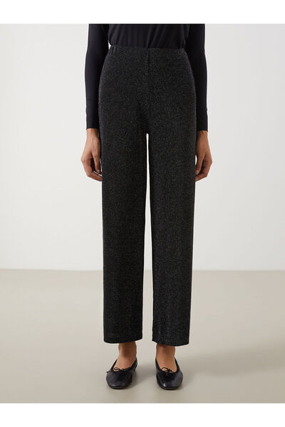 LC Waikiki Vizyon New Season Standard Fit Shiny Look Women's Trousers