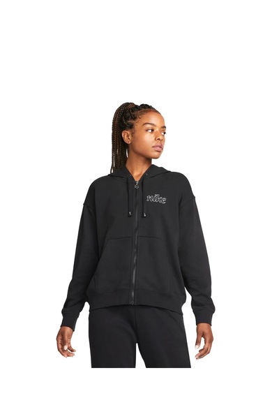 Nike Dri-Fit Жіноча чорна тренувальна кофта KUZEY SPORT