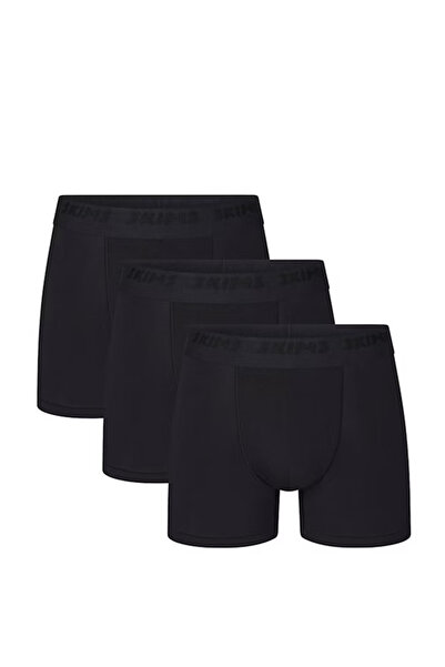 SKIMS Siyah 3lü Boxer Set