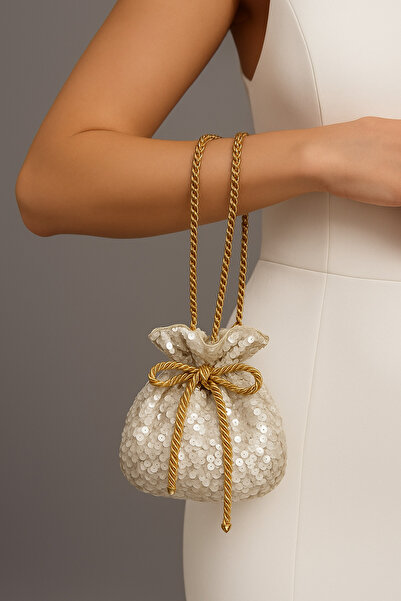 MER HOME Sequined Hand, Makeup, Evening Bag, Evening Dress Ball Bag