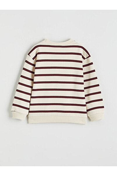 LC Waikiki Striped Boys' Sweatshirt and Sweatpants