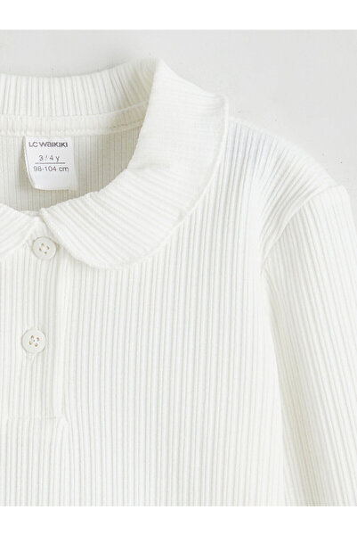 LC Waikiki New Season Polo Neck Girl's T-Shirt