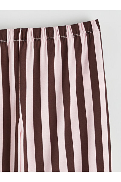 LC Waikiki New Season Crew Neck Printed Women's Pajama Set