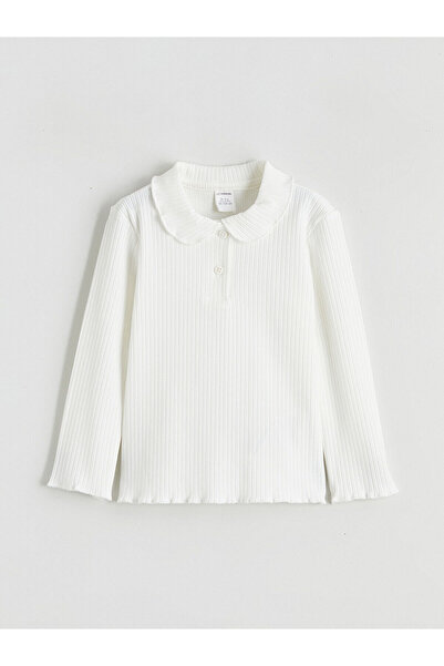 LC Waikiki New Season Polo Neck Girl's T-Shirt