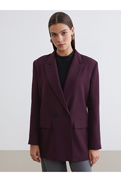 LC Waikiki LCW Modest Düğme Detaylı Kadın Blazer Ceket