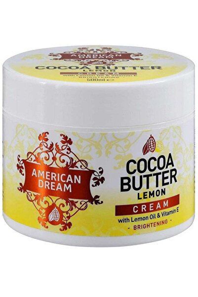 AMERICAN DREAM كريم الجسم بزبدة الكاكاو والليمون 500 مل