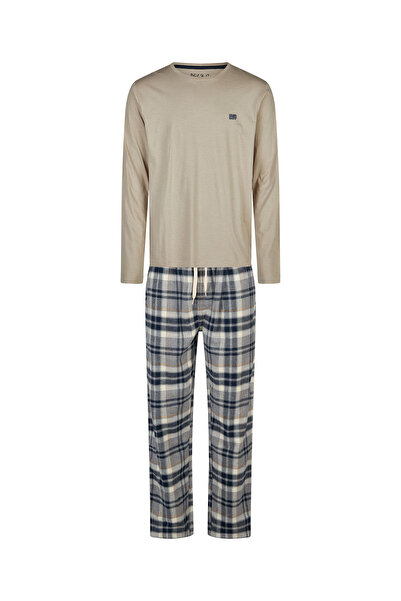 Phil & Co. Berlin Pyjama Flanell Schlafanzug, Pyjama Set, Nachtwäsche