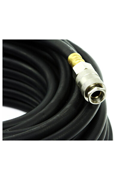 OEM Rubber Compressed Air Hose, 20 m, 6×13 mm, Quick Couplings