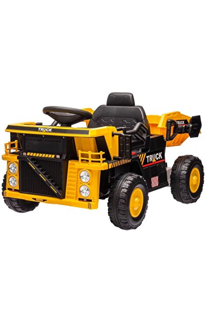 Generic Electric dump truck for kids, 12V, mini, license plate and registrati...