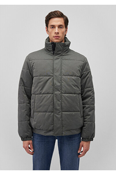 Mavi Mock Neck Khaki Puffer Jacket 0110470-71598