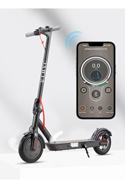 ULHYC يتميز السكوتر الكهربائي بجسم مصنوع من سبائك الألومنيوم، وهو خفيف الوزن وسهل الحمل