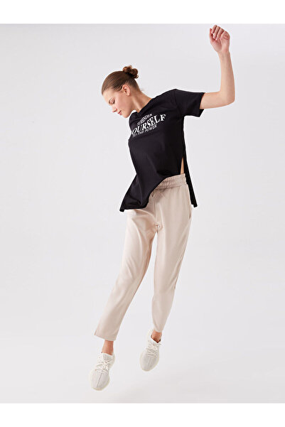 LC Waikiki LCW Active Beli Lastikli Rahat Kalıp Kadın Eşofman Altı