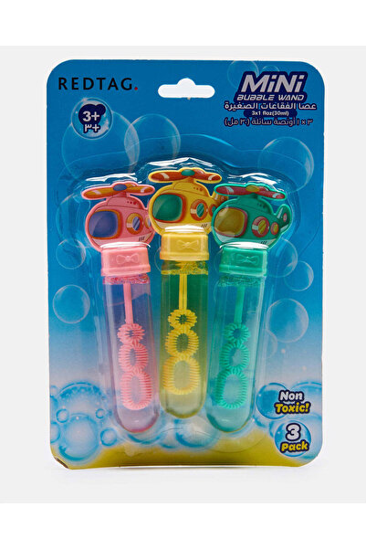 REDTAG مجموعة متنوعة من 3 قطع من عصا الفقاعات الصغيرة (30 مل)