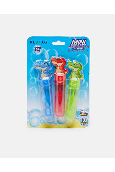 REDTAG مجموعة متنوعة من عصا الفقاعات الصغيرة على شكل تمساح (عبوة من 3 قطع)