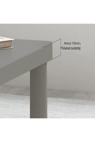 KEKE 2 Layer Side Table for Bedroom and Living Room Grey Color