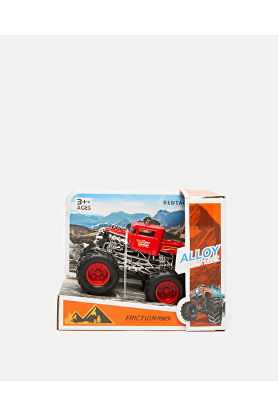 REDTAG سيارة احتكاك مصبوبة باللونين الأحمر والأزرق