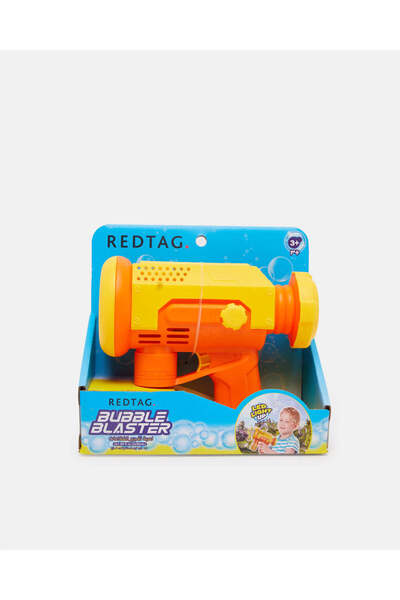 REDTAG لعبة نفخ الفقاعات المضيئة الصفراء مع محلول الفقاعات (بطاريات AA غير مت...