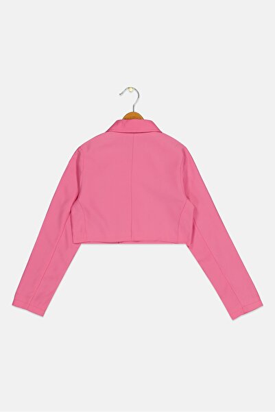 Overkids Kids Girl Long Sleeve Plain Blazer, Pink