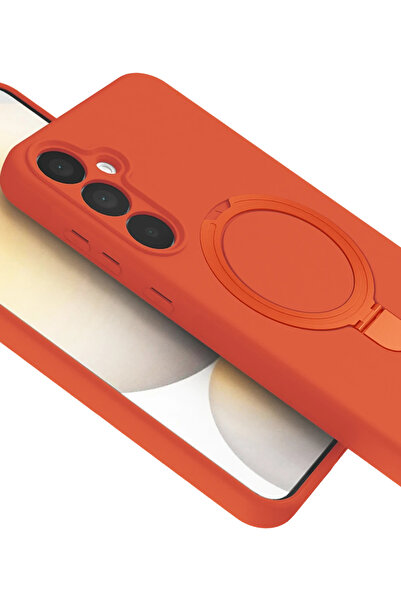 NewFace Sptrns Samsung Galaxy A15 4g Regal Magsafe Stand Cover (83046) - Orange