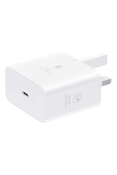 Samsung 25W Power Adapter (Without Cable) - White