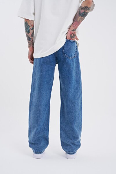 Machinist بنطلون جينز رجالي فضفاض ومريح من Asit Aqua