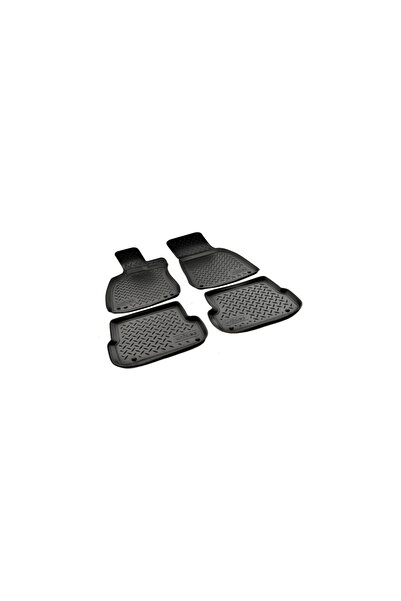 Audi Set 4 Covorase Cauciuc Stil Tavita Compatibile A6 C6 4F 2004-2011