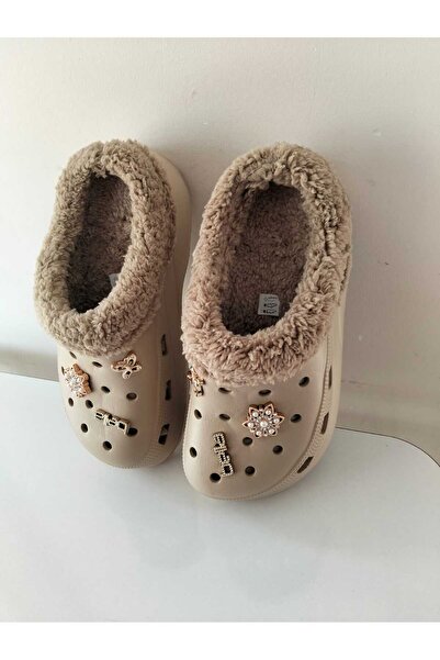 AkınalBella Slippers with fur inside