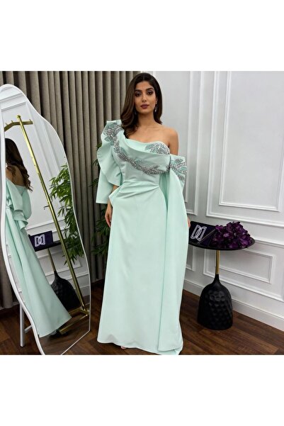 BTROON فستان سهره مطرز