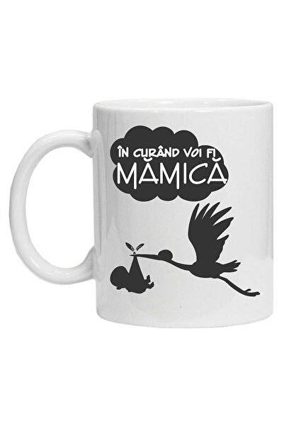 CRD PRINT Personalized mug inscribed 'mom-to-be', CRD PRINT, 330 ml, white