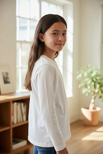 ASL GOLF CLUB Unisex Long Sleeve Crew Neck Children's T-Shirt 100% Cotton