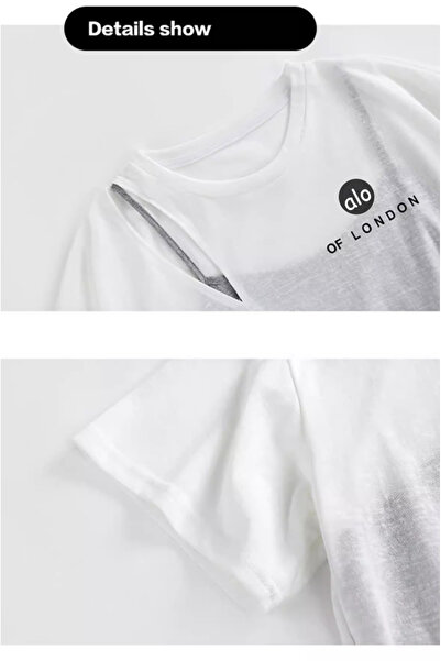 Alo lazy t-shirt short sleeve shirt