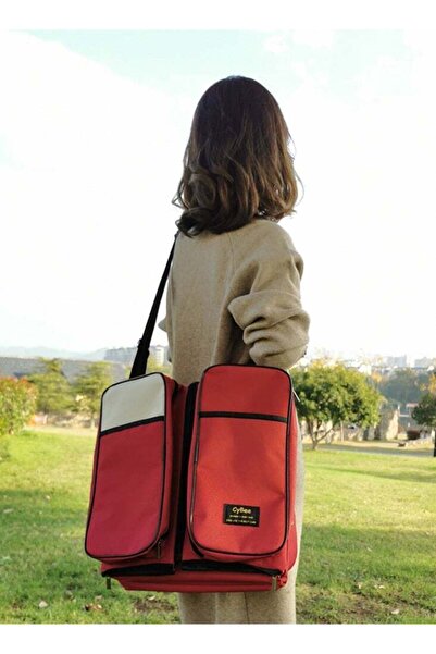 Generic Multifunctional Baby Diaper Bag, Folding Bed Bag With Mosquito Net