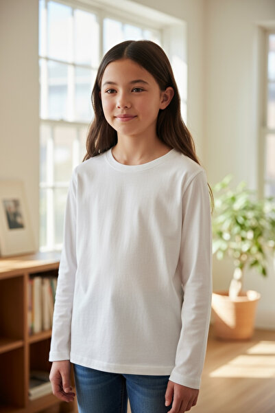 ASL GOLF CLUB Unisex Long Sleeve Crew Neck Children's T-Shirt 100% Cotton