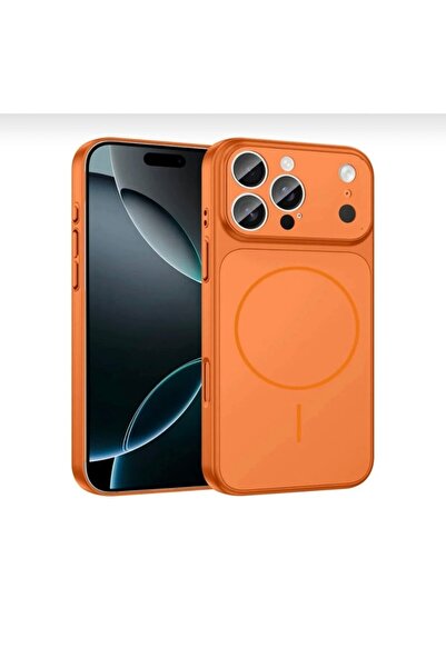 İPHONE 16 Pro Max Uyumlu İPHONE 17 Pro Max Görünümüne Çeviren Magsafe Özellikli Glass Telefon Kılıfı