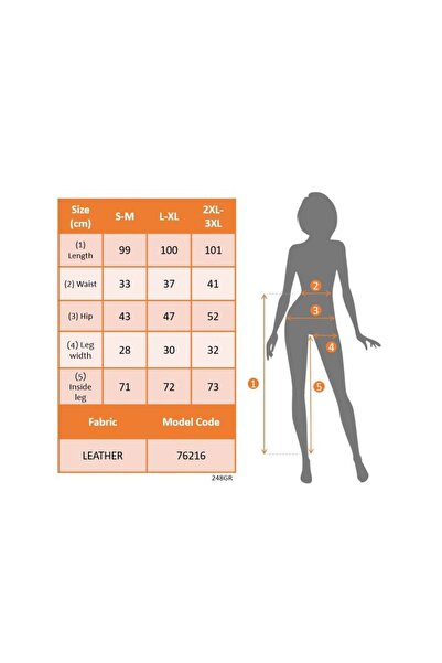 Kanonik Education Women's High Waist Side Slit Lace Detailed Leather Leggings