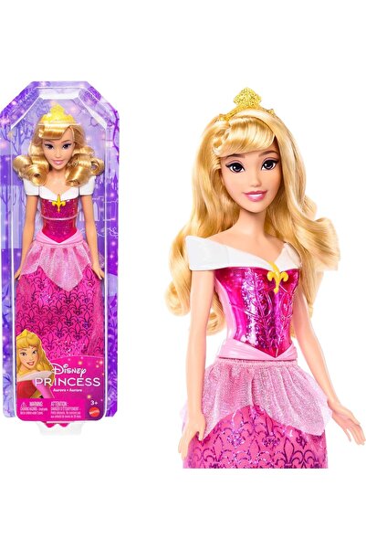 mattel Disney Princess Aurora Posable Fashion Doll with Sparkling Clothing and Accessories