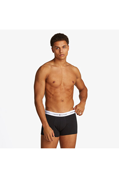 Tommy Hilfiger 3'lü Trunk Erkek Siyah Boxer