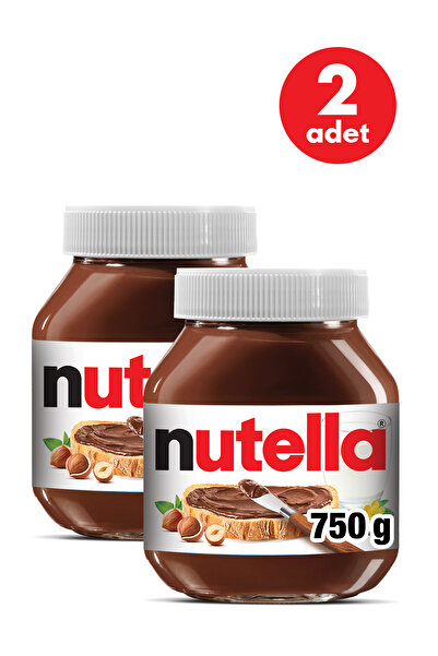 Nutella Kakaolu Fındık Kreması 750 Gr - 2 Adet