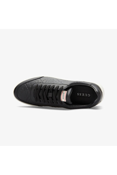 Guess Winno Leather Men's Black Sneaker